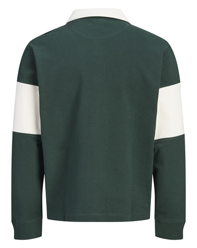 Jack & Jones Junior - JORFrederiksberg Blocking Sweat Polo - Pine Grove
